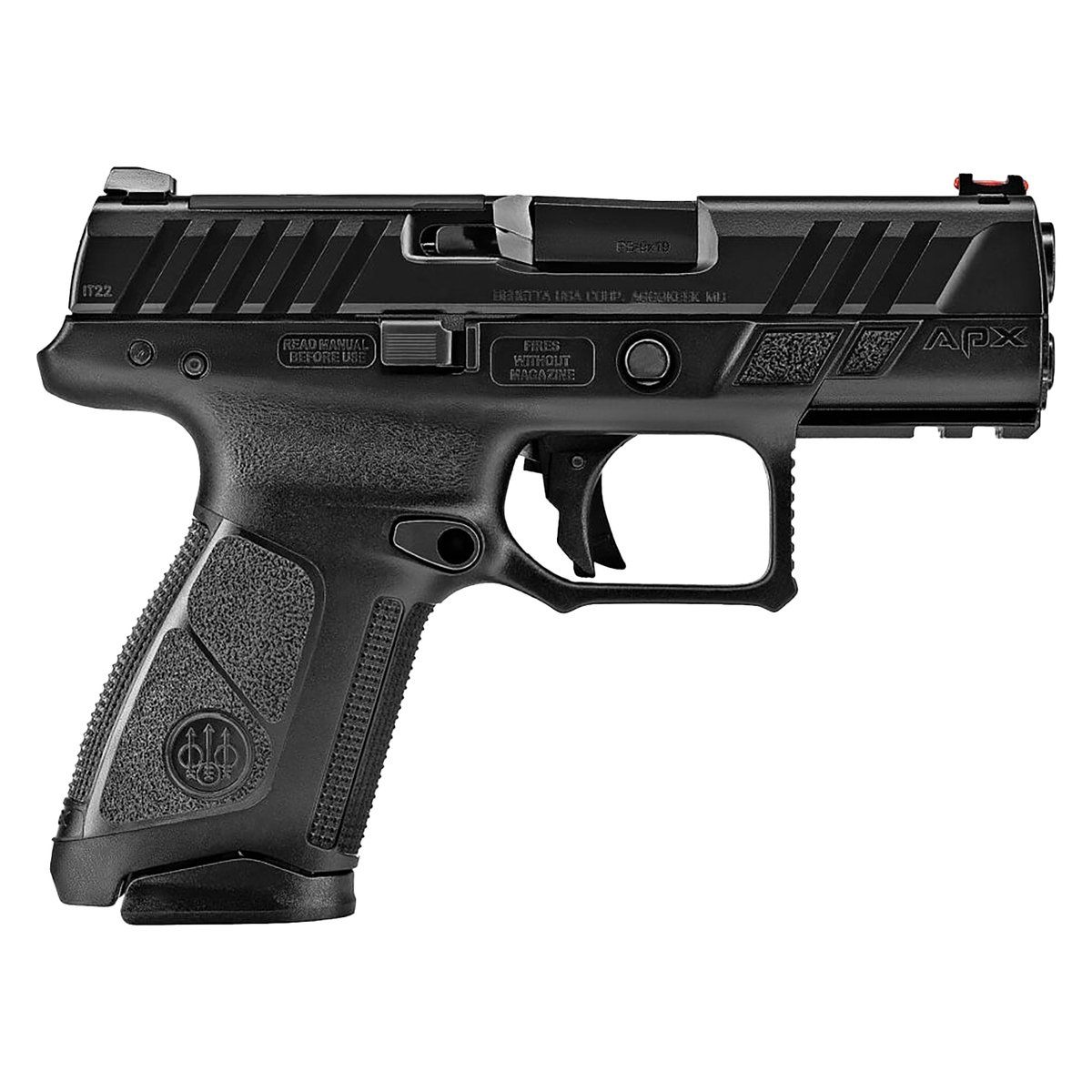 Beretta APX A1 Compact 9mm Luger 3.7in Matte Black Pistol - 10+1 Rounds 1 A70 result 2