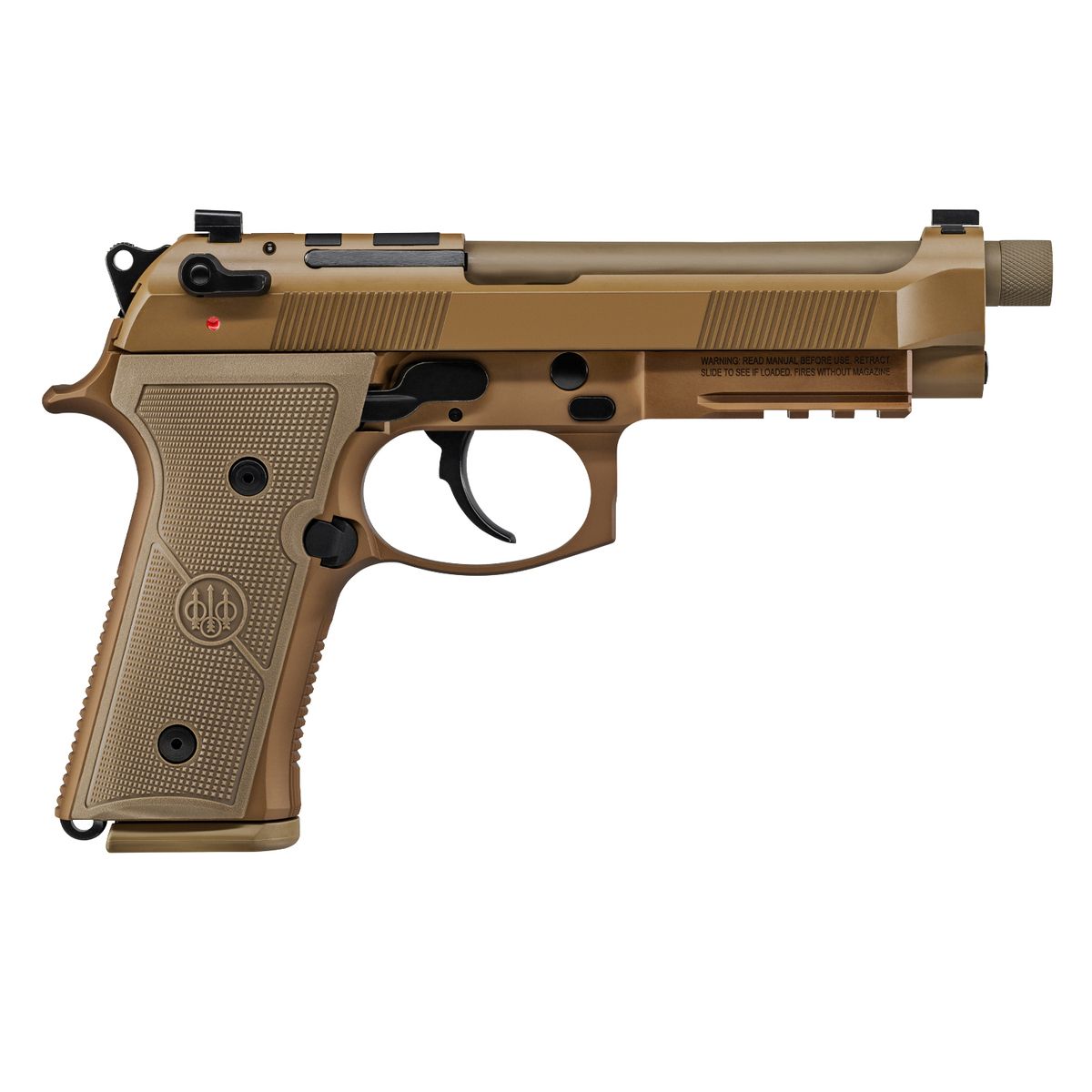 Beretta M9A4 Centurion 9mm Luger 4.8in Flat Dark Earth Cerakote Pistol - 15+1 Rounds 1 A71 result 2